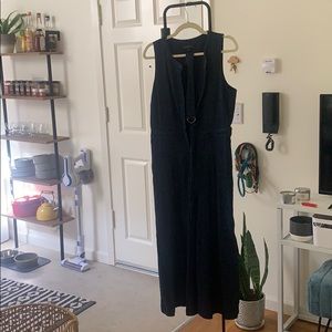 Banana republic denim jumpsuit